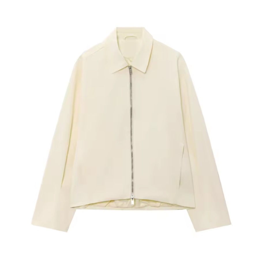 Giacca estiva beige